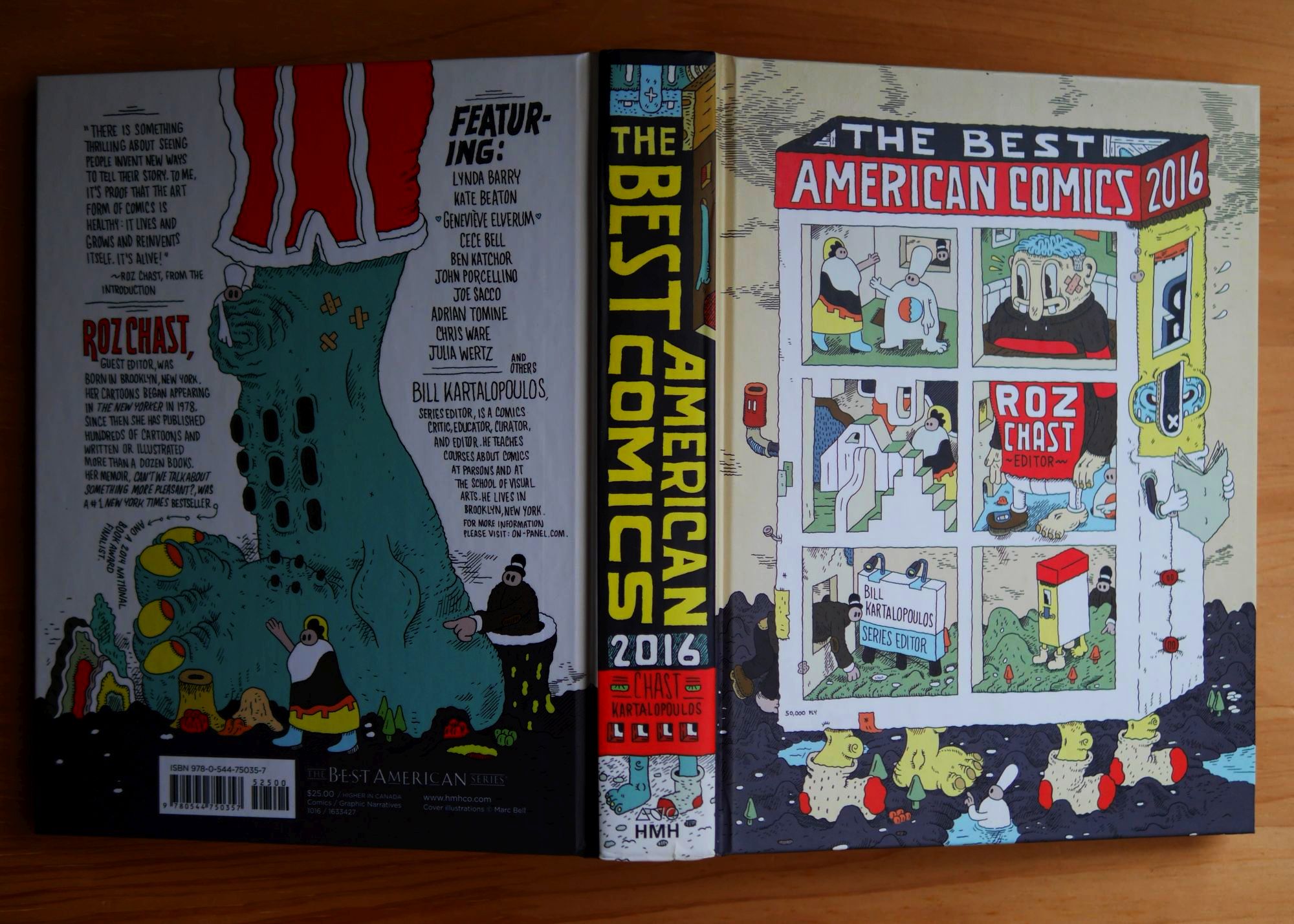 『The Best American Comics 2016』（2016年、Houghton Mifflin Harcourt） 